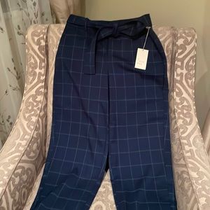 A New Day-cropped flannel pants